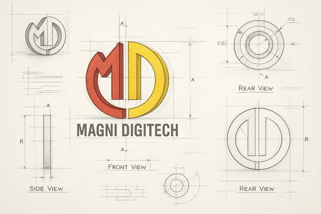 Instagram post from magnidigitech. This post is in position 3.